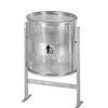  Stainless Steel Garden Waste Bin 80L